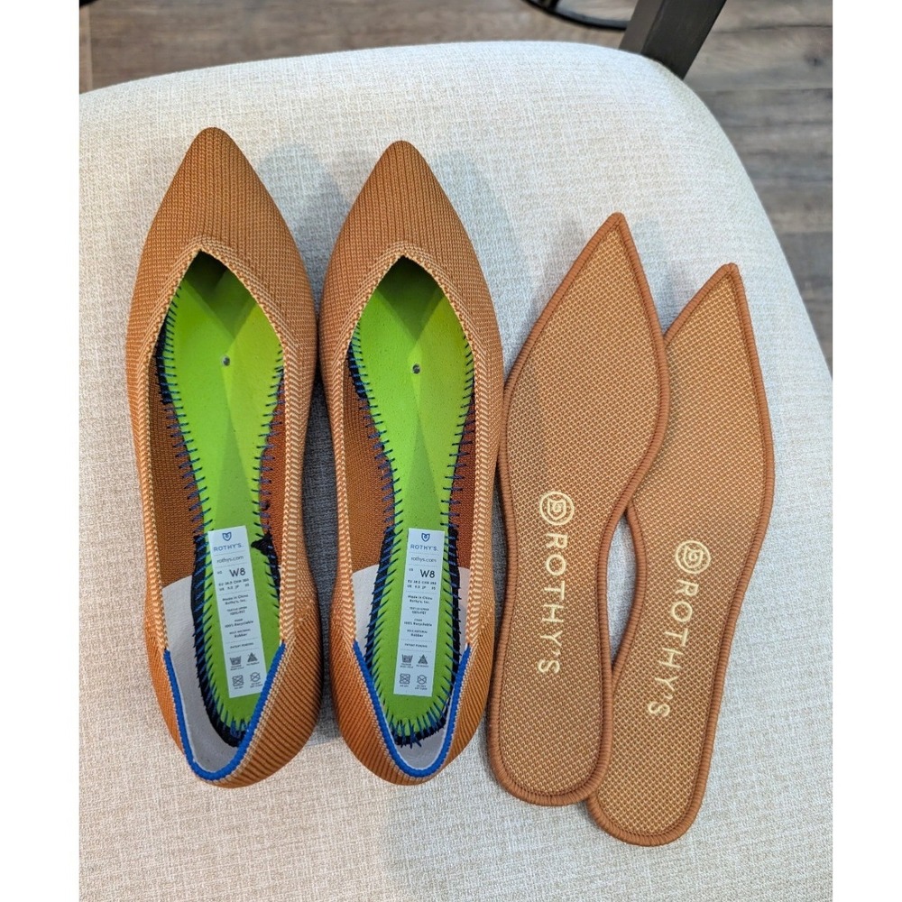 Rothy's Brown Camel Original Point New in Box